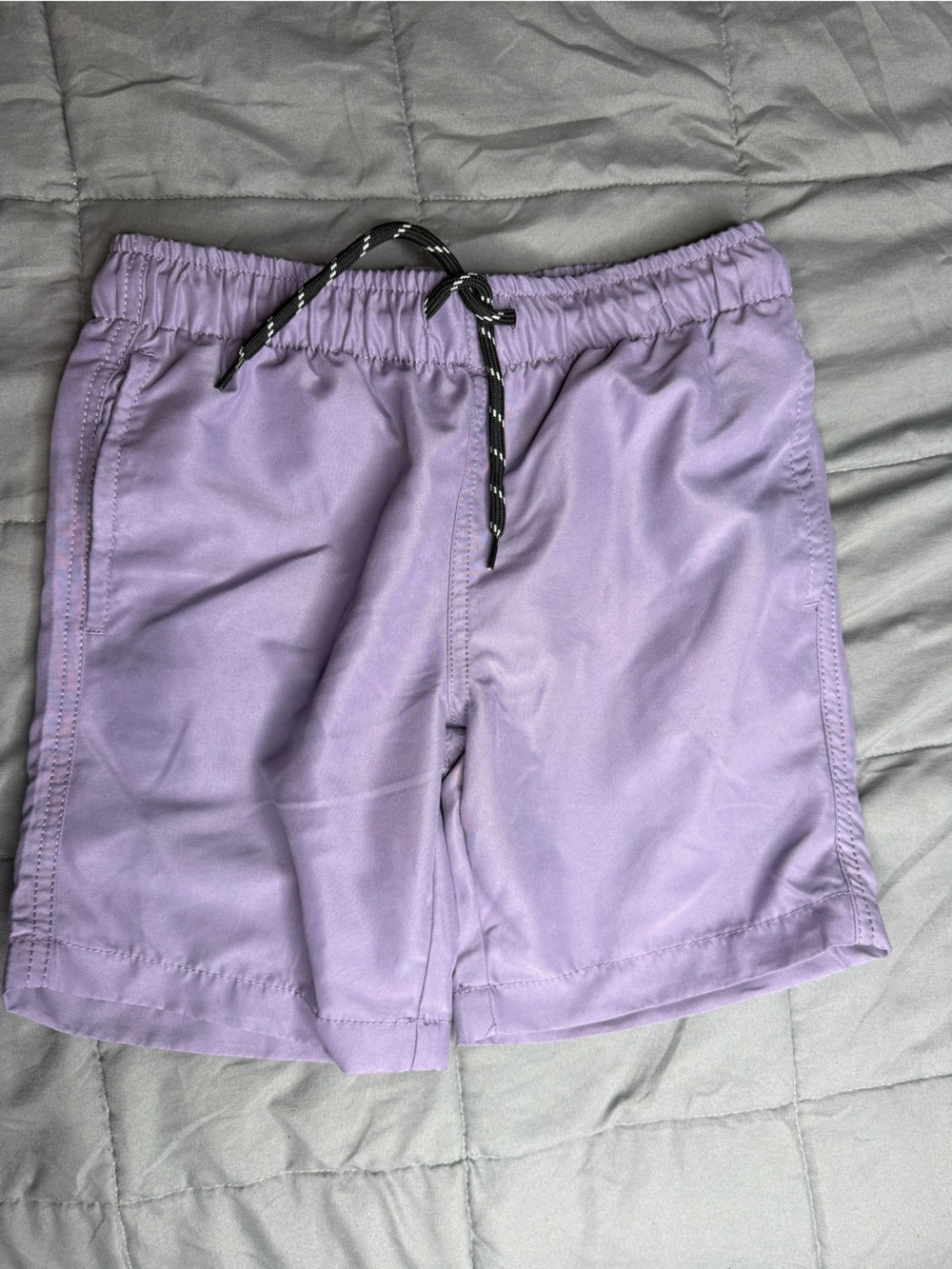 NWOT Boys 360 Surf Lilac Drawstring Swim Shorts with mesh Liner